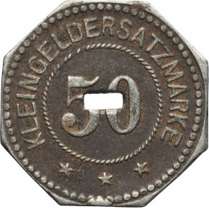 Hindenburg, 50 Pfennig 1918