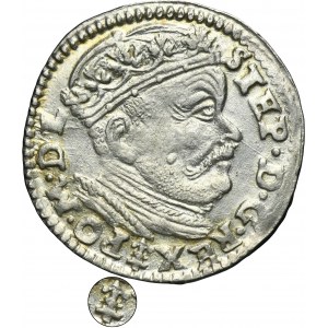 Stephan Bathory, 3 Groschen Vilnius 1585