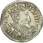 Sigismund III Vasa, 3 Groschen Olkusz 1598 - digit 9 triple struck