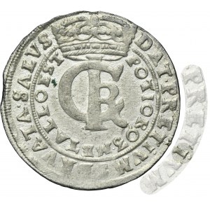 John II Casimir, Tymf Bromberg 1665 AT - SALVS - UNLISTED, small i in PRETIVM