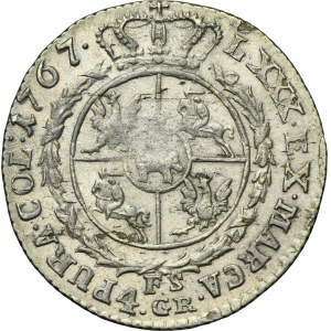 Poniatowski, 4 Groschen 1767 FS