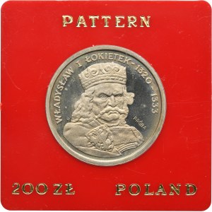 PRÓBA, 200 złotych 1986 Władysław I Łokietek