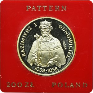 PRÓBA, 200 złotych 1980 Kazimierz I Odnowiciel