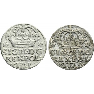 Lot, Sigismund III Vasa, Groschen Krakau (2 pcs.)