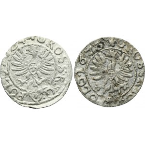 Lot, Sigismund III Vasa, Groschen Krakau (2 pcs.)