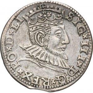 Sigismund III Vasa, 3 Groschen Riga 1591 - LI