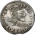 Sigismund III Vasa, 3 Groschen Riga 1591 - LI - UNLISTED