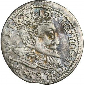 Sigismund III Vasa, 3 Groschen Riga 1596 - LI