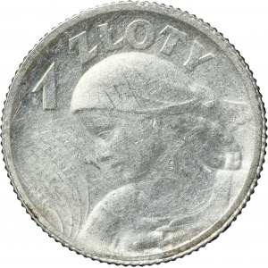 Kobieta i kłosy, 1 złoty Paryż 1924