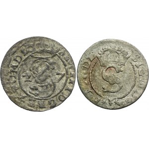 Lot, Sigismund III Vasa, Ternarius and Schilling (2 pcs.)