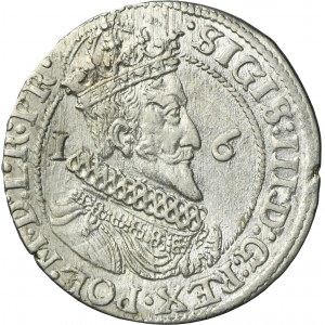 Sigismund III Vasa, 1/4 Thaler Danzig 1624 - PR•