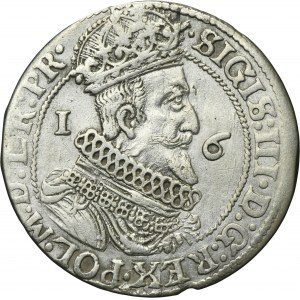 Sigismund III Vasa, 1/4 Thaler Danzig 1624/3 - PR•