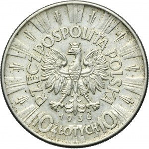 Piłsudski, 10 złotych 1936