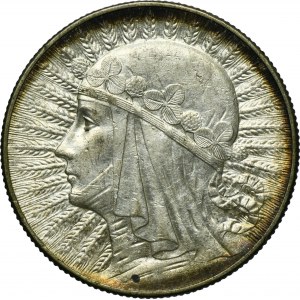 Głowa Kobiety, 5 złotych Warszawa 1933