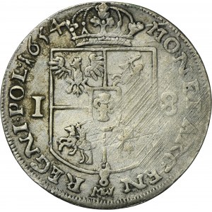John II Casimir, 1/4 Thaler Fraustadt 1654 MW