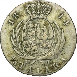Duchy of Warsaw, 1/3 Thaler Warsaw 1814 IB