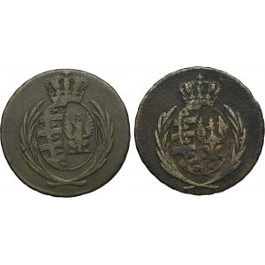 Lot, Duchy of Warsaw, 3 Groschen Warsaw 1811 (2 pcs.)
