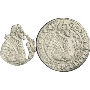 Duchy of Prussia, Georg Wilhelm, 1/4 Thaler Königsberg 1622 - RARE