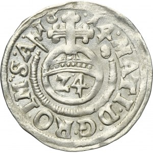 Germany, Corvey Abbey, Theodor of Beringhausen, 1/24 Thaler Höxter 1614 - RARE