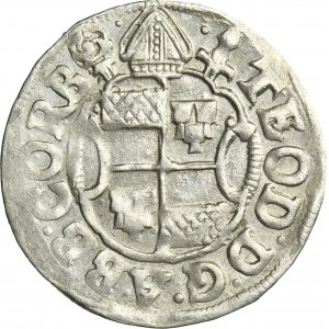 Germany, Corvey Abbey, Theodor of Beringhausen, 1/24 Thaler Höxter 1614 - RARE