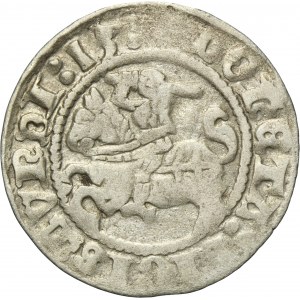 Sigismund I the Old, Halgroschen Vilnius 1515 - RARE, Brockage