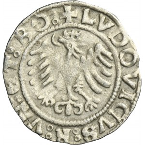 Silesia, City of Schweidnitz, Louis II of Hungary, 1/2 Groschen 1521