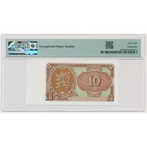 Tschechoslowakei, 10 Kronen 1953 - PMG 68 EPQ - TOP POP