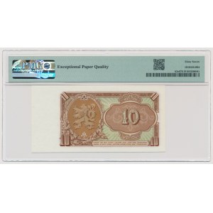 Czechoslovakia, 10 Korun 1953 - SPECIMEN - PMG 67 EPQ - TOP POP