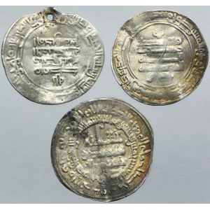 Lot, Samanids, Dirhams (3 pcs.)