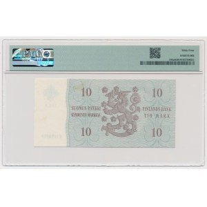 Finland, 10 Markkaa 1963 - PMG 64