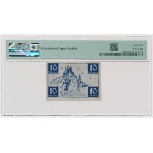 Niemcy, Wurttemnerg-Hohenzollern, 10 Pfennig 1947 - PMG 64 EPQ