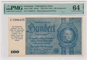 Niemcy, 100 reichsmarek 1935 (1945) - PMG 64 EPQ