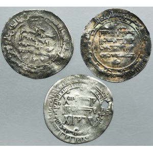 Lot, Samanids, Dirhams (3 pcs.)