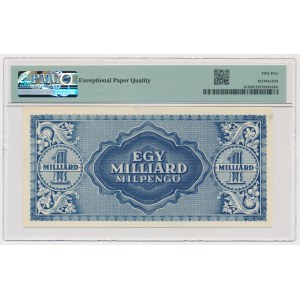 Hungary, 1 billion Milpengo 1946 - PMG 55 EPQ