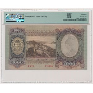 Hungary, 1.000 Pengo 1943 - PMG 65 EPQ