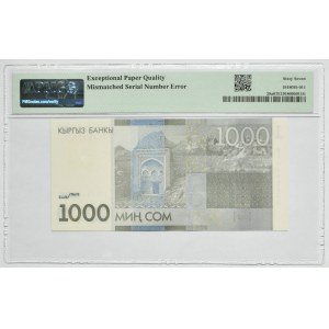 Kirgisistan, 1.000 Som 2010 - PMG 67 EPQ