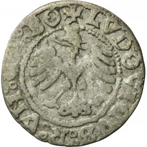 Silesia, City of Schweidnitz, Louis II of Hungary, 1/2 Groschen 1521