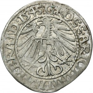 Silesia, Duchy of Crossen, Johann von Küstrin, Groschen Crossen 1545 - RARE