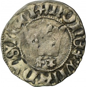 Ladislaus II Jagiello, 1/2 Groschen Krakau - letter F‡