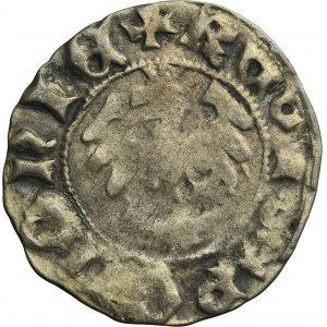 Ladislaus II Jagiello, 1/2 Groschen Krakau - letter F‡
