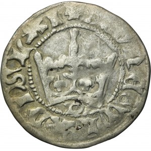 Ladislaus II Jagiello, 1/2 Groschen Krakau - letter P - RARE