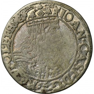 John II Casimir, 6 Groschen Lviv 1661 GBA