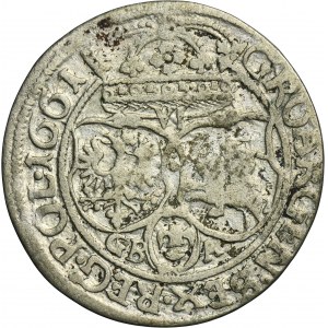John II Casimir, 6 Groschen Lviv 1661 GBA
