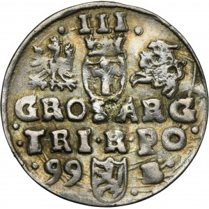 Sigismund III Vasa, 3 Groschen Bromberg 1599