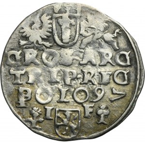 Sigismund III Vasa, 3 Groschen Wschowa 1597 - SIGI