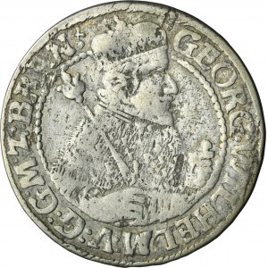 Duchy of Prussia, Georg Wilhelm, 1/4 Thaler Königsberg 1623