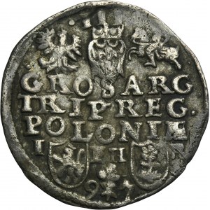 Sigismund III Vasa, 3 Groschen Posen 1597