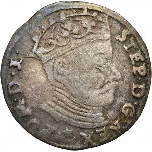 Stephen Bathory, 3 Groschen Vilnius 1581