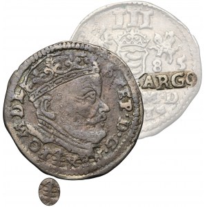 Stephan Bathory, 3 Groschen Vilnius 1585 - RARE