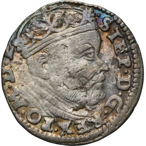 Stephen Bathory, 3 groschen Vilnius 1586